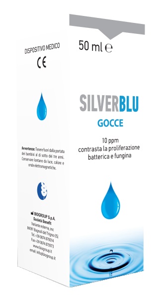 SILVER BLU GOCCE 50 ML - farmachicca