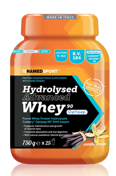 HYDROLYSED ADVANCED WHEY VANILLA CREAM BARATTOLO POLVERE ORALE 750 G - farmachicca