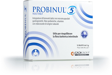 PROBINUL 5 NEUTRO 12 BUSTINE - farmachicca