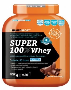 SUPER100% WHEY SMOOTH CHOCOLATE 2 KG - farmachicca
