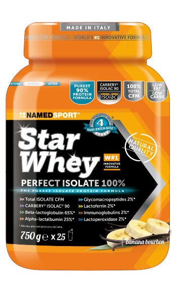 STAR WHEY BANANA BOURBON 750 G - farmachicca