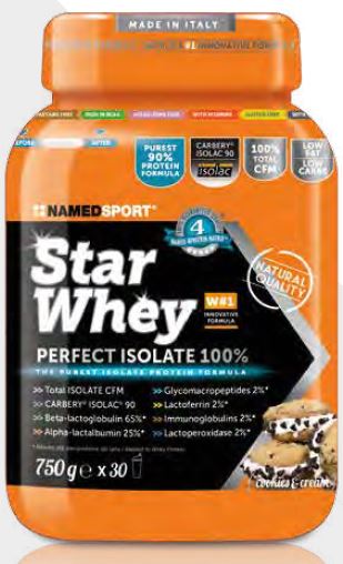 STAR WHEY COOKIES & CREAM 750 G - farmachicca