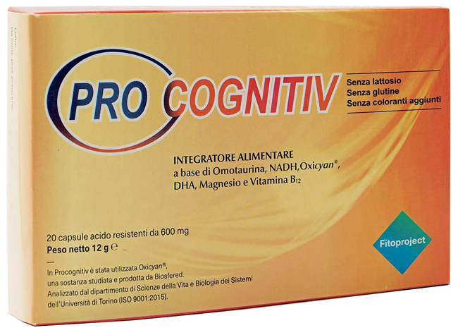 PROCOGNITIV 20 CAPSULE 12 G - farmachicca
