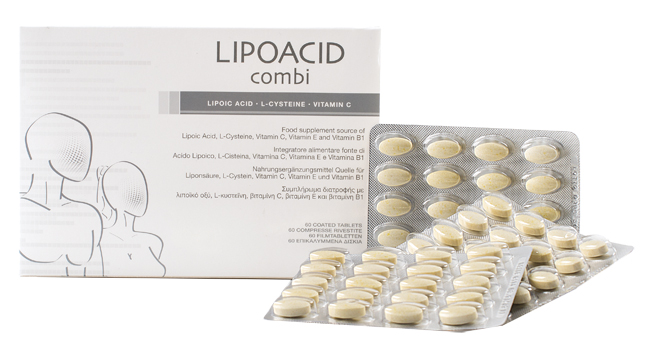 LIPOACID COMBI 60 CAPSULE - farmachicca