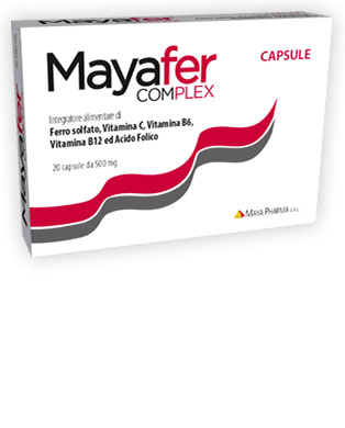 MAYAFER COMPLEX 20 CAPSULE BLISTER 10 G - farmachicca
