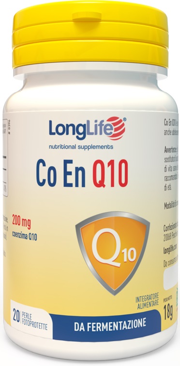 LONGLIFE COENQ10 200MG 20 PERLE - farmachicca
