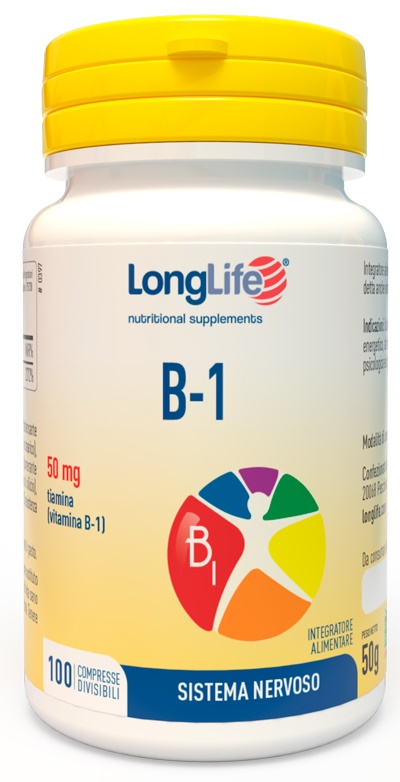 LONGLIFE B1 100 COMPRESSE 50 MG - farmachicca