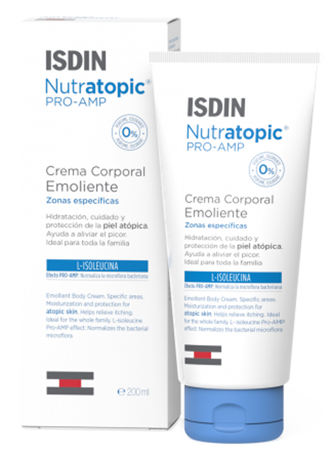 NUTRATOPIC PRO-AMP CREMA CORPO EMOLLIENTE 200 ML - farmachicca