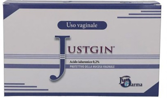 JUSTGIN PROTETTIVO MUCOSA VAGINALE ACIDO IALURONICO 4 FLACONI DA 30 ML - farmachicca