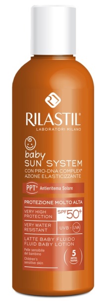 RILASTIL SUN SYSTEM PHOTO PROTECTION THERAPY SPF50+ BABY FLUIDO 200 ML - farmachicca