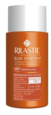 RILASTIL SUN SYSTEM PHOTO PROTECTION THERAPY SPF50+ COMFORT COLOR 50 ML - farmachicca