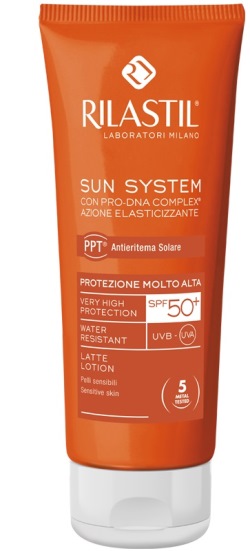 RILASTIL SUN SYSTEM PHOTO PROTECTION THERAPY SPF50+ LATTE 100 ML - farmachicca