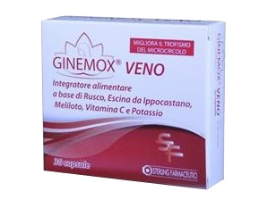 GINEMOX VENO 30 CAPSULE - farmachicca