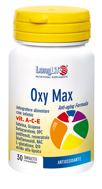 LONGLIFE OXY MAX 30 TAVOLETTE - farmachicca