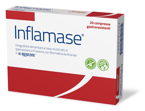 INFLAMASE 20 COMPRESSE GASTRORESISTENTI - farmachicca