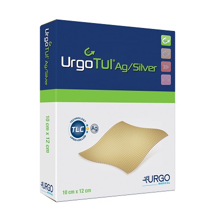 MEDICAZIONE STERILE URGOTUL AG/SILVER 10X12 CM 5 PEZZI - farmachicca