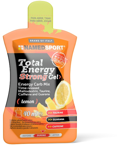 TOTAL ENERGY STRONG LEMON GEL 40 ML - farmachicca