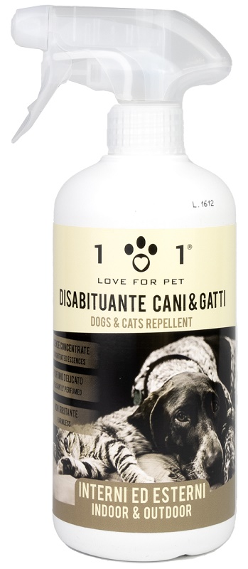 101 LOVE FOR PET DISABITUANTE PER CANI E GATTI 500 ML - farmachicca