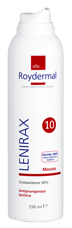 LENIRAX MOUSSE DERMATOLOGICA CROTAMITONE 10 % 150 ML - farmachicca