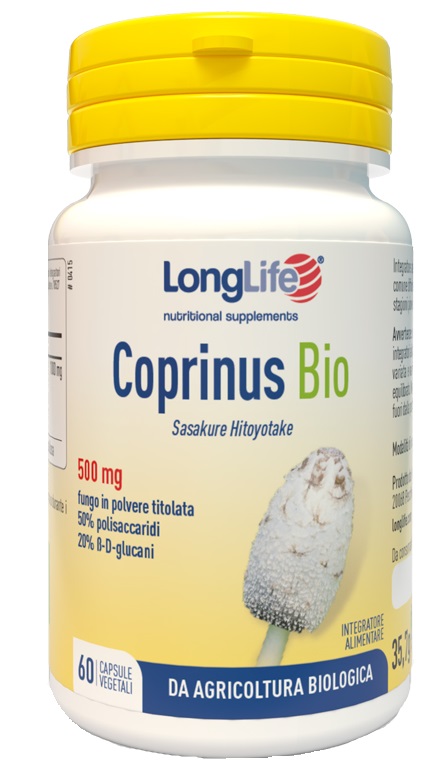 LONGLIFE COPRINUS BIO 60 CAPSULE - farmachicca