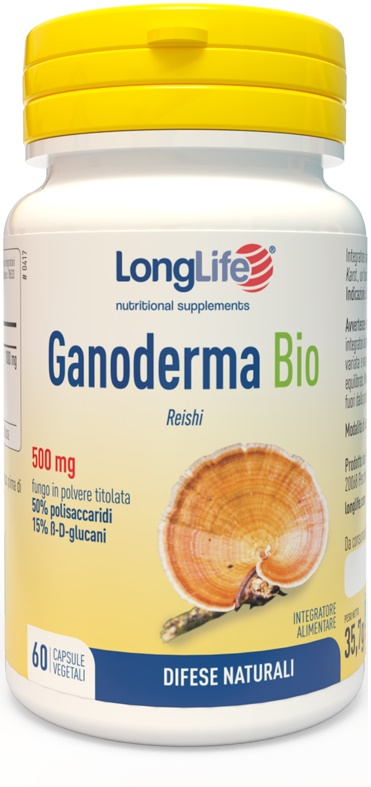 LONGLIFE GANODERMA BIO 60 CAPSULE - farmachicca
