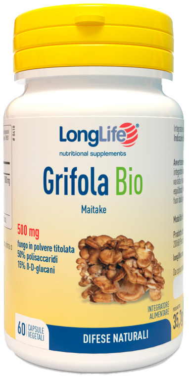 LONGLIFE GRIFOLA BIO 60 CAPSULE - farmachicca