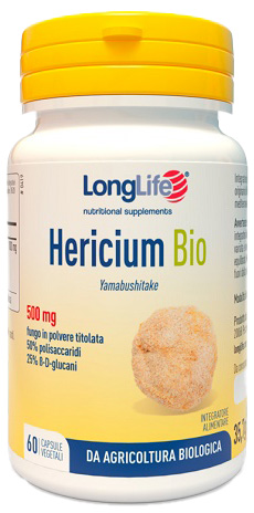 LONGLIFE HERICIUM BIO 60 CAPSULE - farmachicca