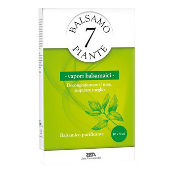 ESSENZA BALSAMICA 7 PIANTE PER VAPORIZZATORI IN FIALETTA 10 X 5 ML - farmachicca