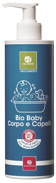 NATI NATURALI BIO BABY CORPO E CAPELLI 2 IN 1 400 ML - farmachicca