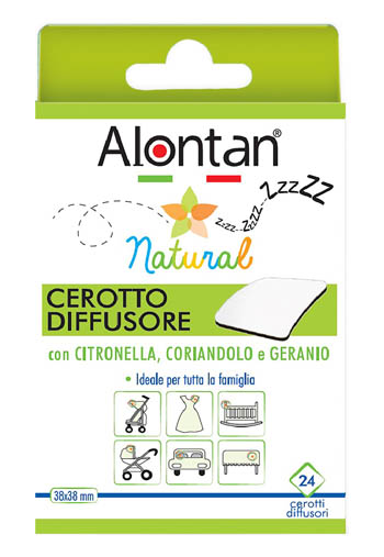 ALONTAN NATURAL CEROTTO ANTIZANZARA ADESIVO 21 PEZZI - farmachicca