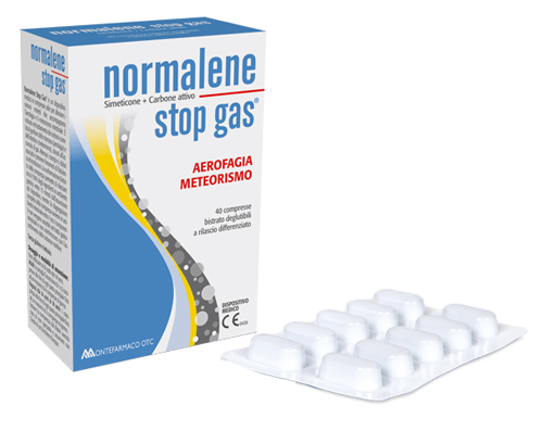 NORMALENE STOP GAS 40 COMPRESSE - farmachicca