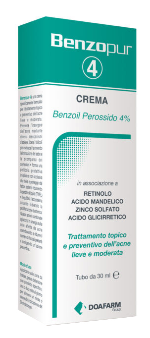 BENZOPUR 4 CREMA 30 ML - farmachicca