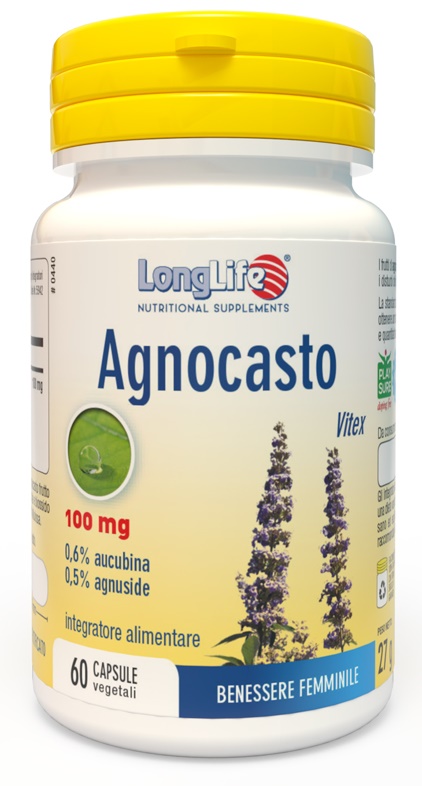 LONGLIFE AGNOCASTO 60 CAPSULE VEGETALI - farmachicca
