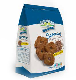 HAPPY FARM BISCOTTI SARACENI 300 G - farmachicca