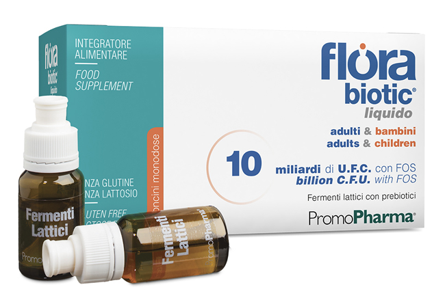 FLORA LIQUIDO ADULTI & BAMBINI 10 FLACONCINI X 10 ML - farmachicca