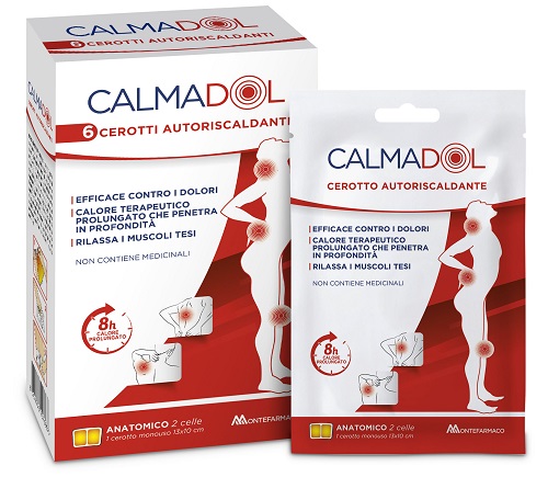 CALMADOL CEROTTO RISCALDANTE PACK 6 PEZZI - farmachicca