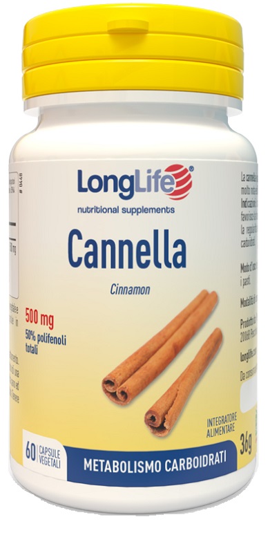 LONGLIFE CANNELLA 60 CAPSULE - farmachicca