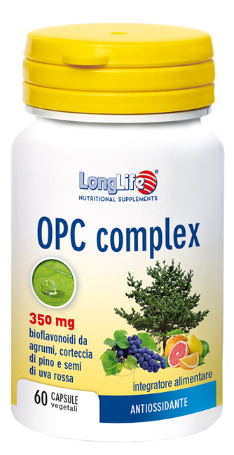 LONGLIFE OPC COMPLEX 60 CAPSULE VEGETALI - farmachicca
