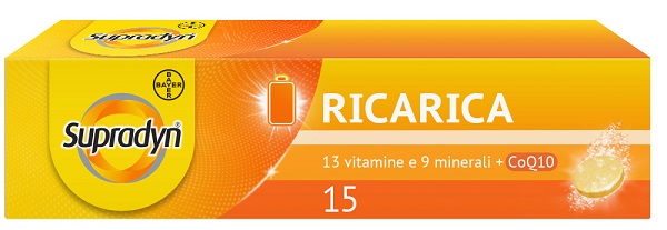 SUPRADYN RICARICA 15 COMPRESSE EFFERVESCENTI - farmachicca