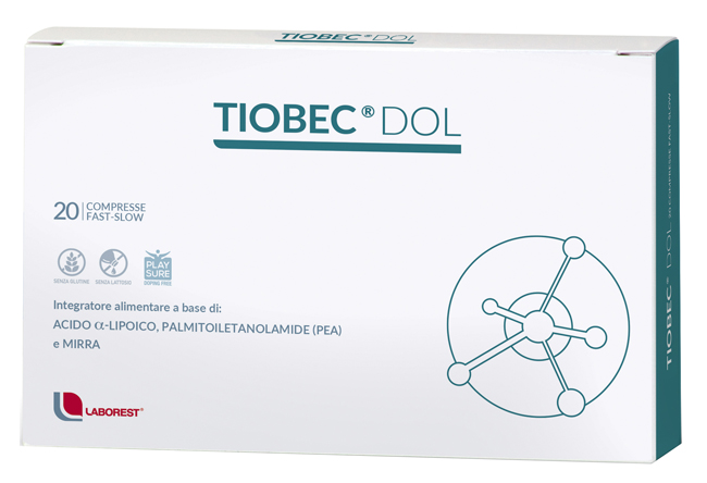 TIOBEC DOL 20 COMPRESSE DA 1455 MG - farmachicca
