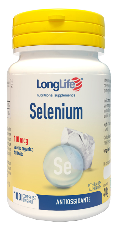 LONGLIFE SELENIUM 100 COMPRESSE DIVISIBILI - farmachicca