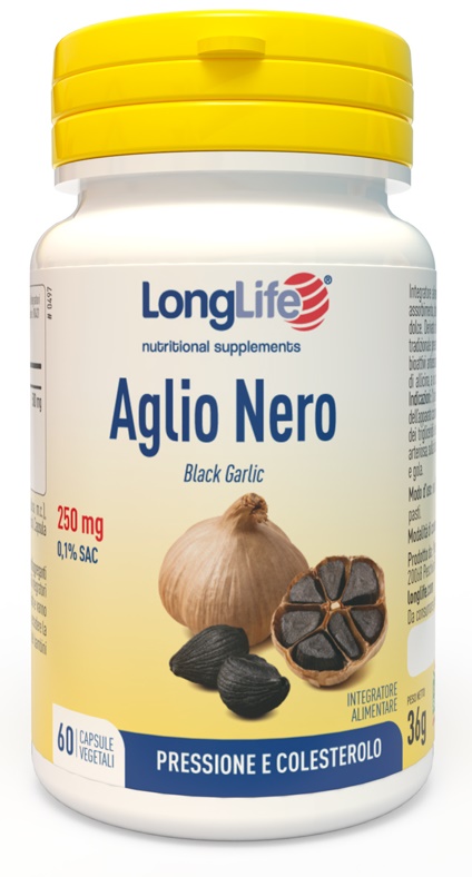LONGLIFE AGLIO NERO 60 VEGICAPSULE - farmachicca