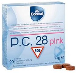 PC 28 PINK 20 TAVOLETTE - farmachicca