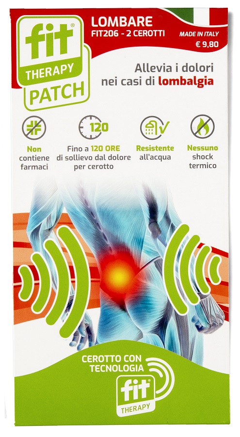 CEROTTO FIT THERAPY LOMBARE 2 PEZZI - farmachicca