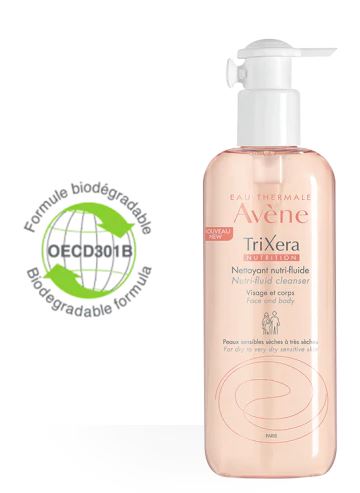 EAU THERMALE AVENE TRIXERA NUTRITION DETERGENTE NUTRI-FLUIDO 400 ML - farmachicca