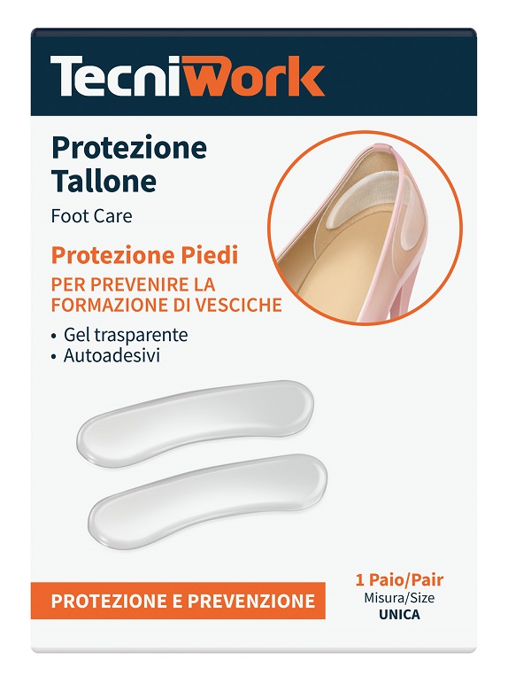 PROTEZIONE INVISIBILE TALLONE GEL TRASPARENTE 1 PAIO - farmachicca