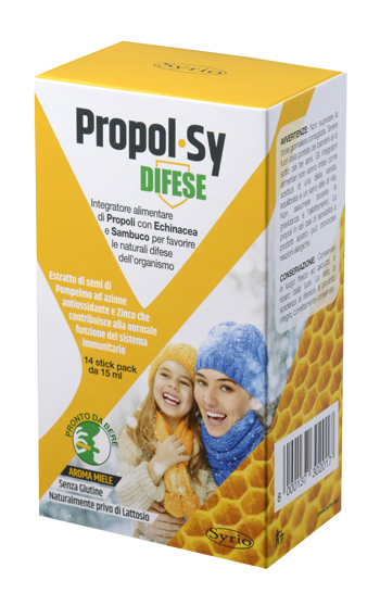 PROPOL SY DIFESE SYR 14 PEZZI 210 ML - farmachicca