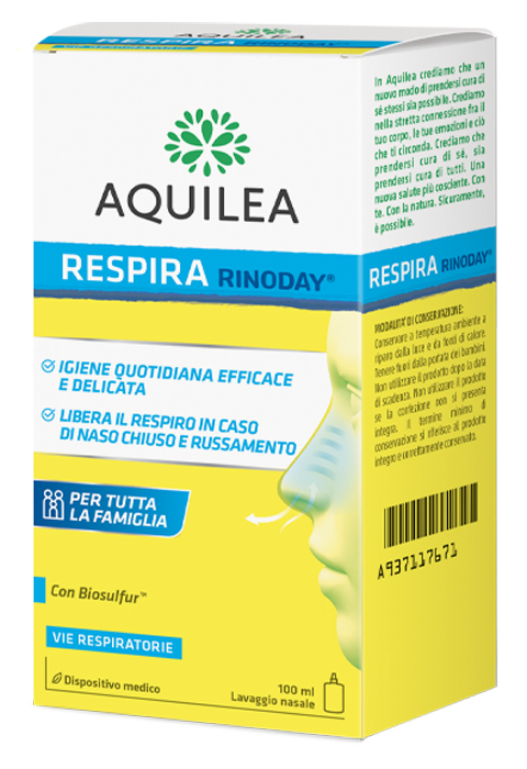 AQUILEA RESPIRA RINODAY 100 ML - farmachicca