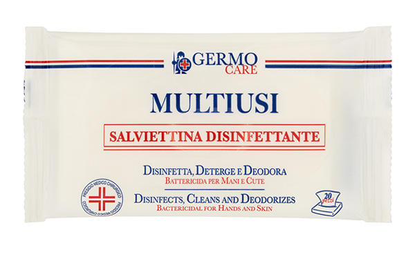 MULTIUSI SALVIETTINA DISINFETTANTE 20 PEZZI - farmachicca