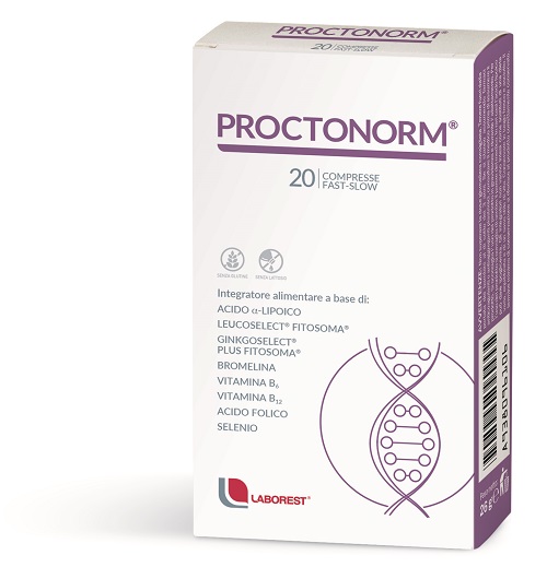 PROCTONORM 20 COMPRESSE - farmachicca